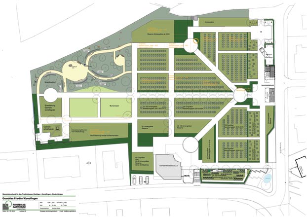 Lageplan Friedhof Konolfingen